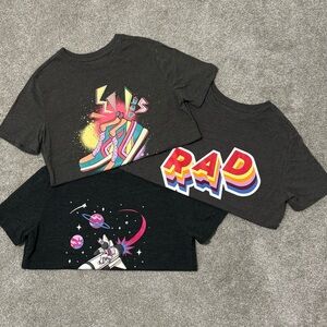 BUNDLE - Cat & Jack Graphic T-shirts L 10/12